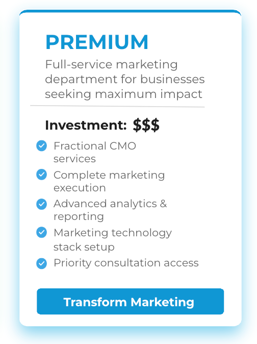 Mathlete Marketing Premium Package Details